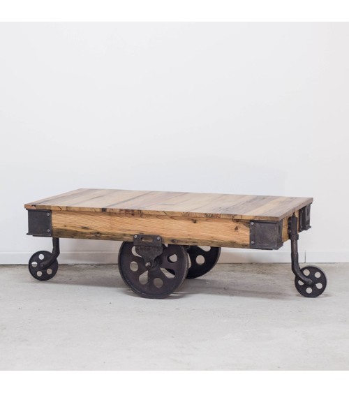 Table basse chariot