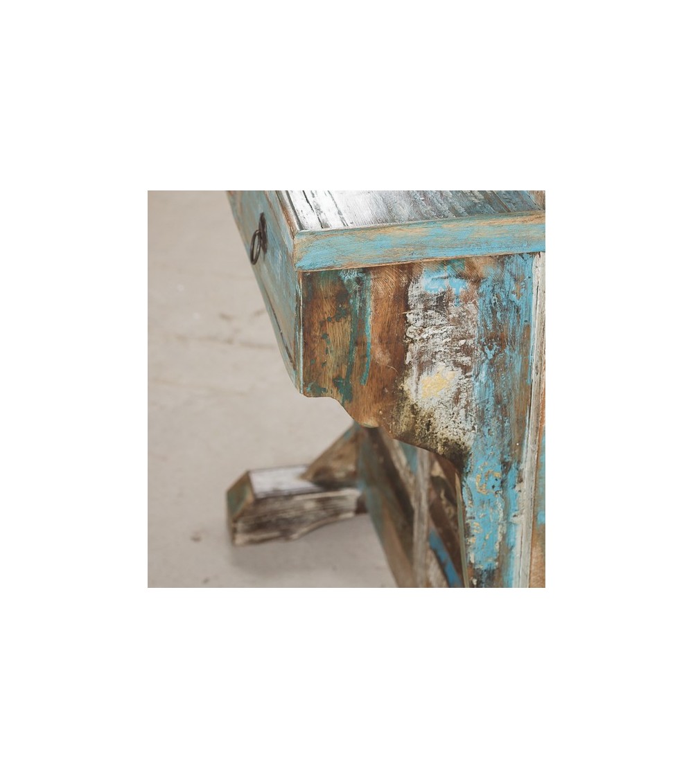Coiffeuse Vintage en Faux Bambou, 1980s en vente sur