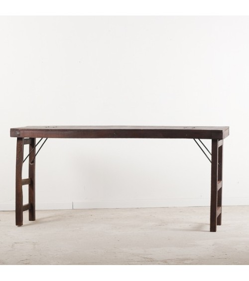 table console en bois