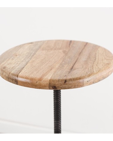 Tabouret réglable bois