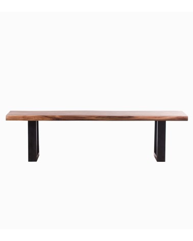 Banc bois et métal