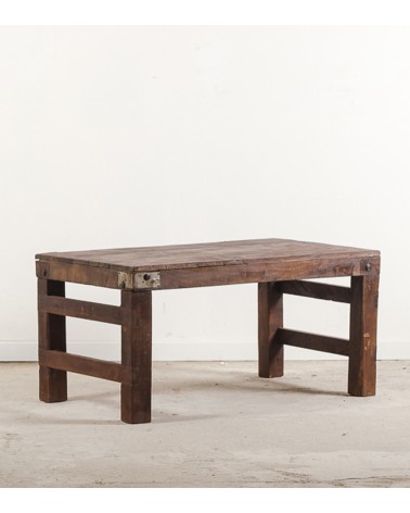 Table basse vintage bois