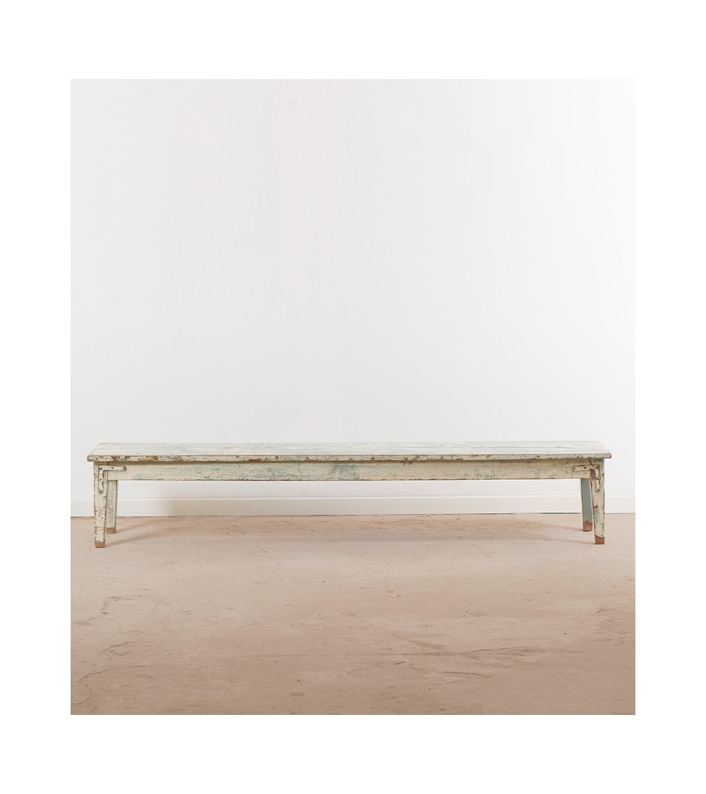 Banc en bois vintage