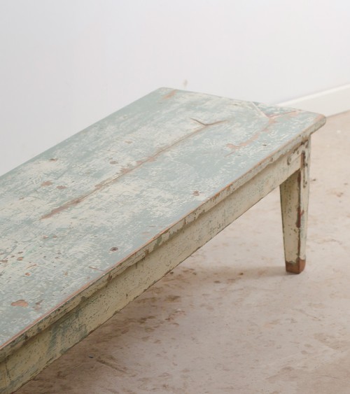 Banc en bois vintage