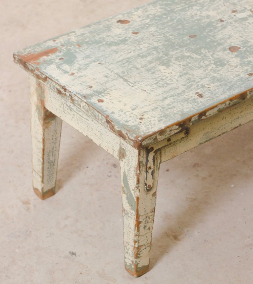 Banc en bois vintage