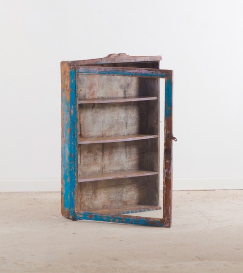 vitrine en bois et verre