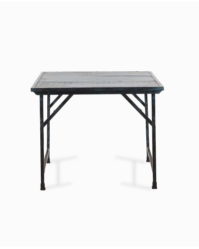 Table pliante en métal