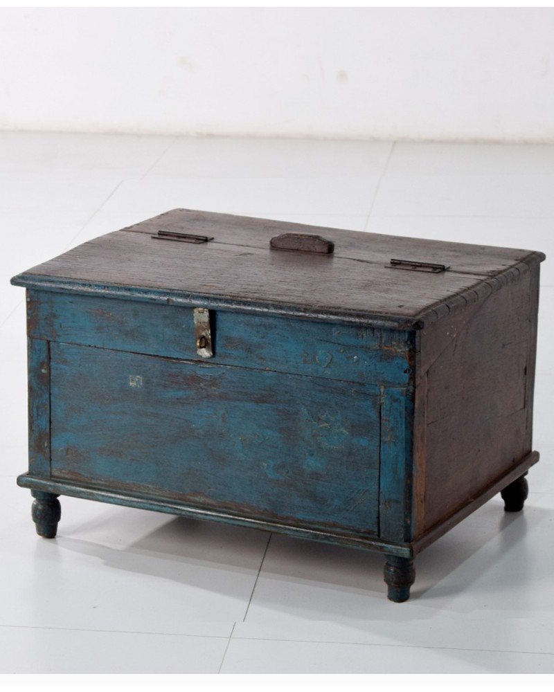 Pitara - Gujarat - Valise vintage/antique - boîte de rangement - Inde